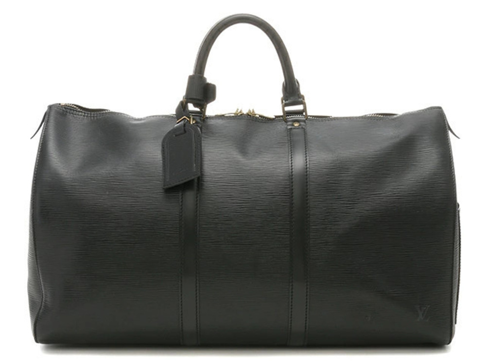 LOUIS VUITTON Keepall Boston Bag Epi Leather